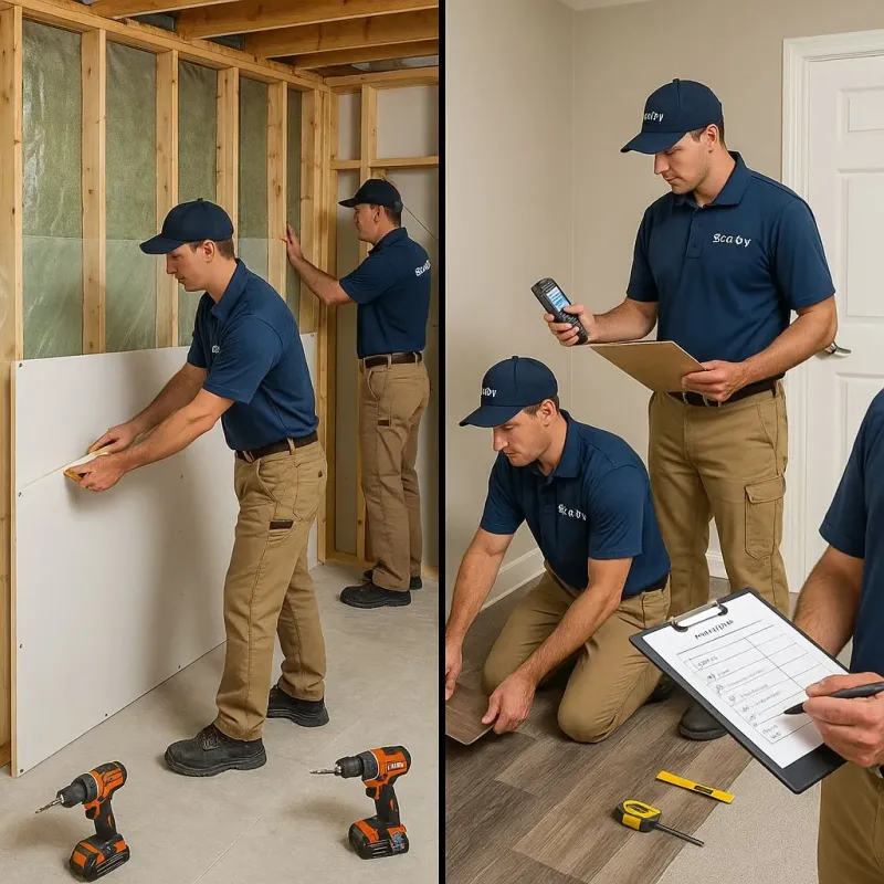 Repairs and Reconstruction process in Pleasant Hill, OH
