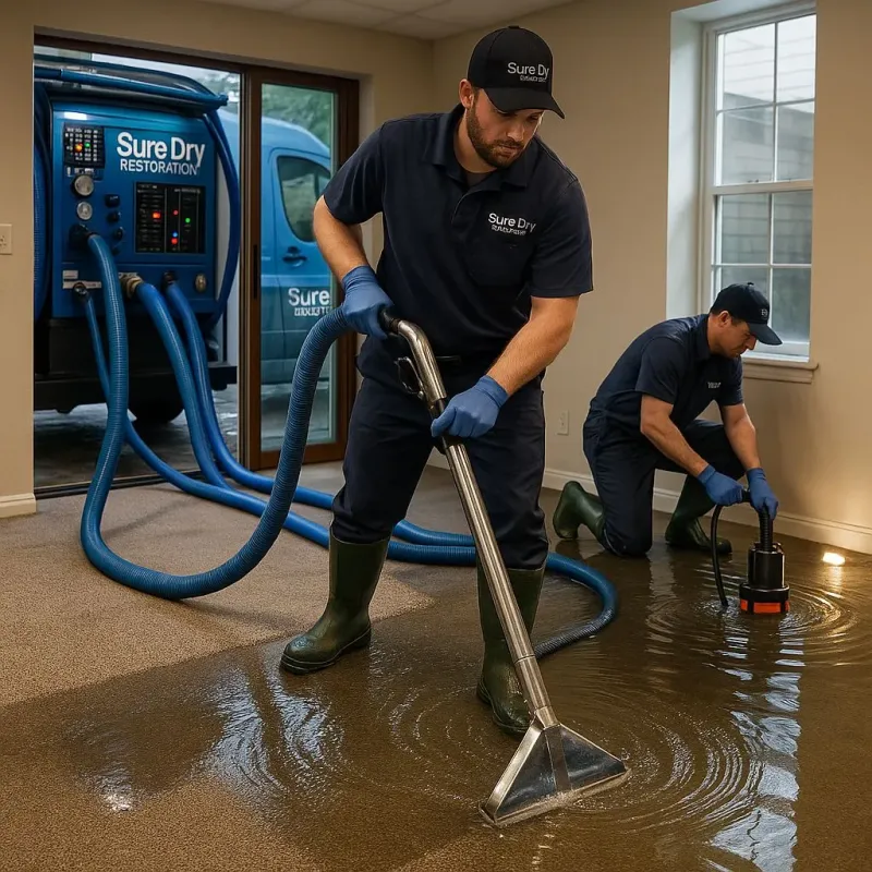 Water Extraction and Removal process in Pleasant Hill, OH